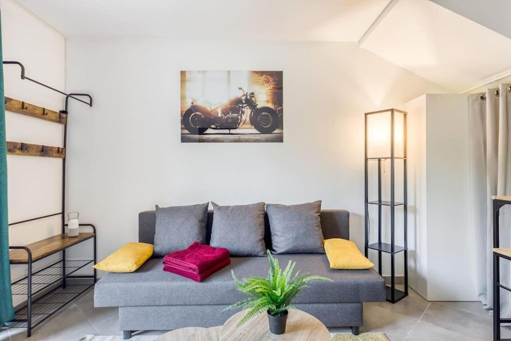 Cocoon - Jardin - Boite A Cle - Wi-Fi Apartment Baulne Bagian luar foto
