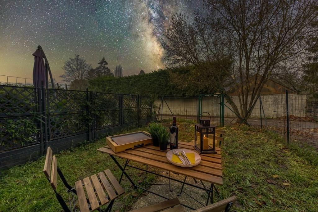 Cocoon - Jardin - Boite A Cle - Wi-Fi Apartment Baulne Bagian luar foto